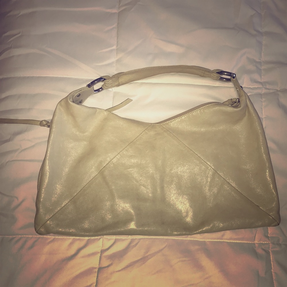 Cream Colored HOBO Shoulder Bag